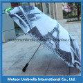 Promotion Brand Gift 2 Fold Big Golf Impression de transfert de chaleur Parapluie pliant